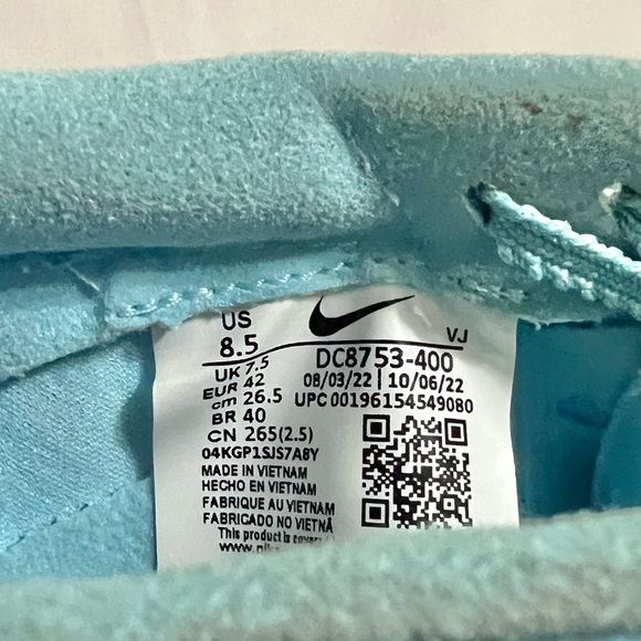 Nike Men's Zoom Rival Sprint Track & Field Spikes Blue Shoe DC8753-400  Size 8.5 - Picture 10 of 13